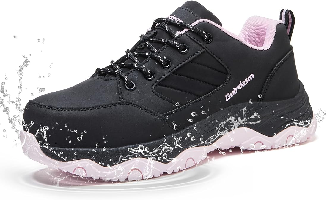 Women's Wide Steel Toe Waterproof Work Shoes - Image 3
