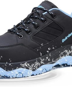 Women's Wide Steel Toe Waterproof Work Shoes