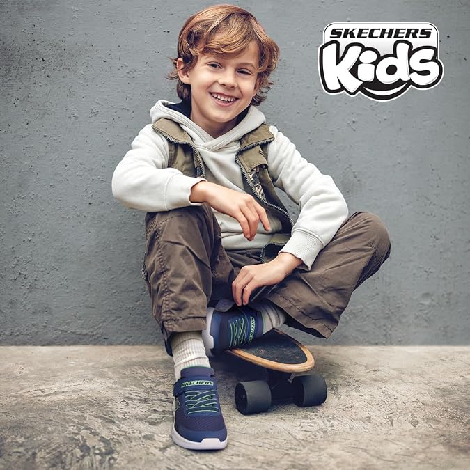 Skechers Boys' Microspec II Zovrix - Image 4