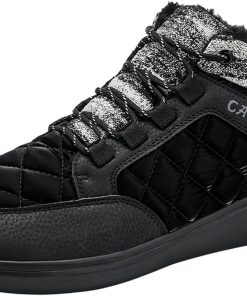 Alternative view of TANGYUGEN Mens Womens Winter Snow Boots